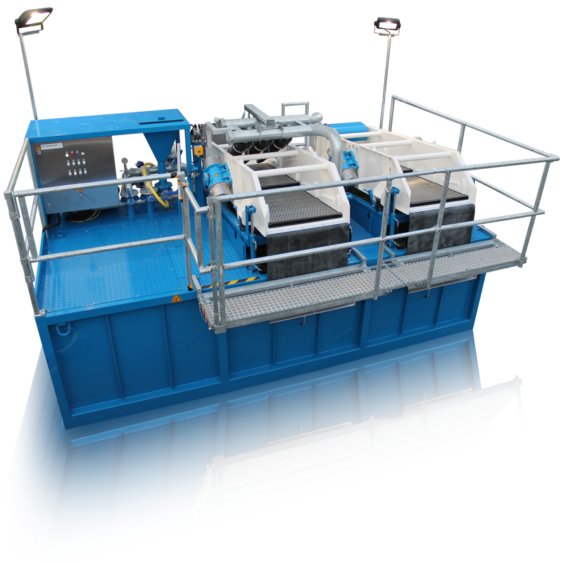 Mud Mixing System Mud Reclaiming System